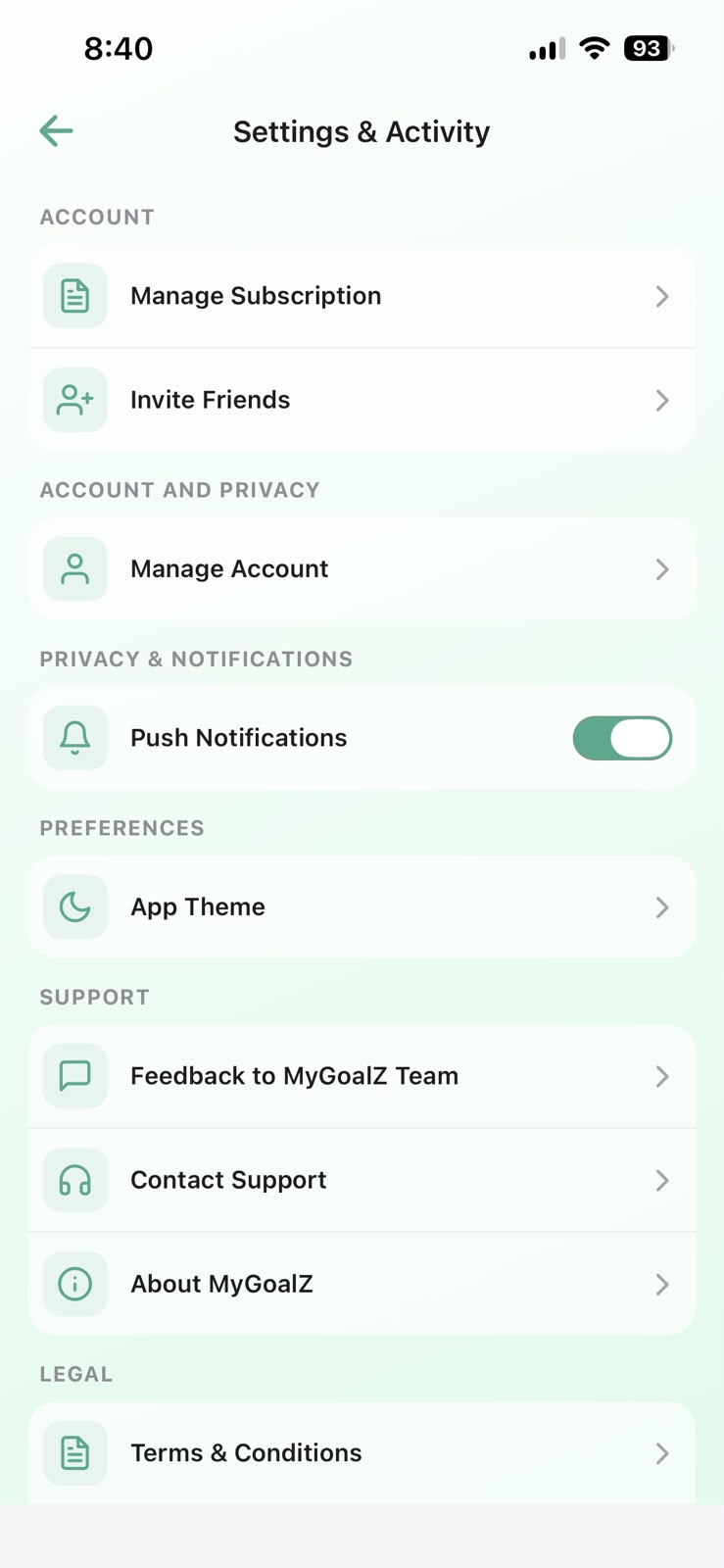 Full Privacy Control